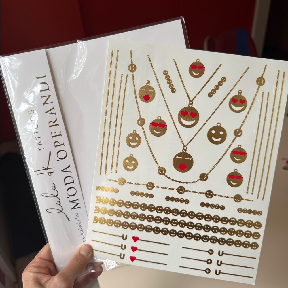 Alison Lou Lulu DK Moda Operandi Temporary Tattoos